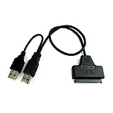 כבל חיצוני ''''2.5 לדיסק קשיח USB 2.0 SATA Gold Touch כבל חיצוני ''''2.5 לדיסק קשיח USB 2.0 SATA Gold Touch