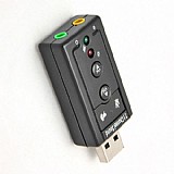 USB כרטיס קול חיצוני עם מיקרופון ואודיו 7.1 *במלאי מיידי* USB כרטיס קול חיצוני עם מיקרופון ואודיו 7.1 *במלאי מיידי*