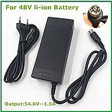 מטען לאופניים חשמליים לסוללה 48V חיבור RCA 54.6V מטען לאופניים חשמליים לסוללה 48V חיבור RCA 54.6V