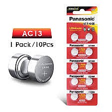 10 �� �� ������ LR44/A76/AG13 PANASONIC �������