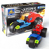 משחק הרכבה וחשיבה פאזל 42 חלקים לילדים ספיידר אופנוע KAZI 6006 משחק הרכבה וחשיבה פאזל 42 חלקים לילדים ספיידר אופנוע KAZI 6006