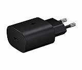 מטען Samsung 25W Type-C מקורי צבע לבן מטען Samsung 25W Type-C מקורי צבע לבן