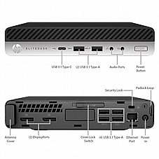 ���� ���� HP ����� ���� �� G4 Desktop Mini Busines i5 8GB/256GB 800