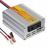 ממיר מתח לרכב מ12V ל220V בהספק של 200W כולל שקע USB ממיר מתח לרכב מ12V ל220V בהספק של 200W כולל שקע USB