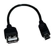   USB FEMALE To Mini USB 5 Pin
